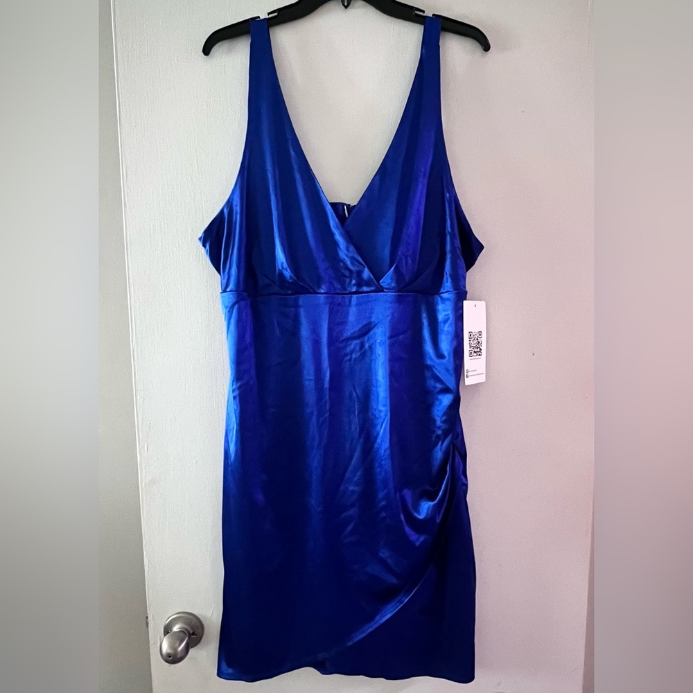 Emerald Sundae - Royal Blue dress
